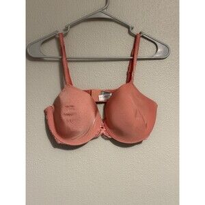 Victoria's Secret Dream Angels IPEX Demi Bra Women's Size 36D Pink Lace